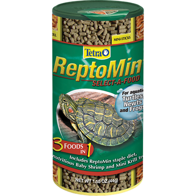 Tetra ReptoMin 3-In-1 Mini Sticks Select-A-Food