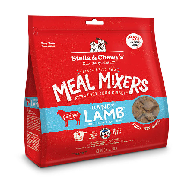Stella & Chewy's Dandy Lamb Freeze-Dried Raw Meal Mixers