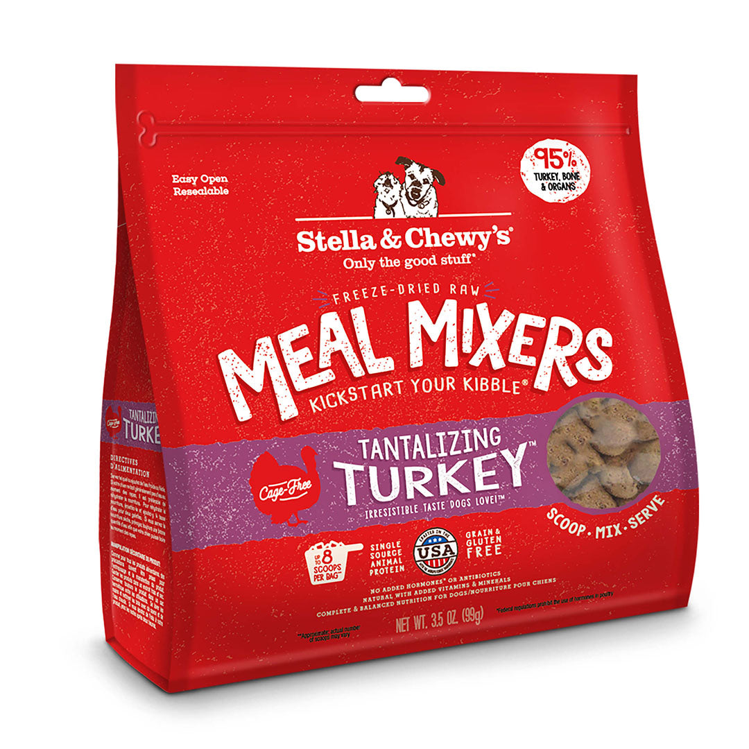 Stella & Chewy's Tantalizing Turkey Freeze-Dried Raw Meal Mixers
