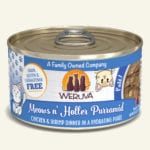 MEOWS N' HOLLER PURRAMID Chicken & Shrimp Dinner in a Hydrating Purée 3oz