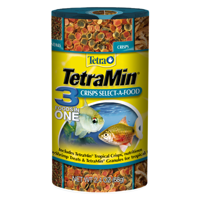 Tetra Min 3 Foods In One Crisps Select-A-Food