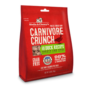 Stella & Chewy's Cage-Free Duck Recipe Carnivore Crunch Treats
