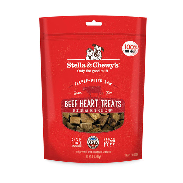 Stella & Chewy's Beef Heart Treats Freeze-Dried Raw