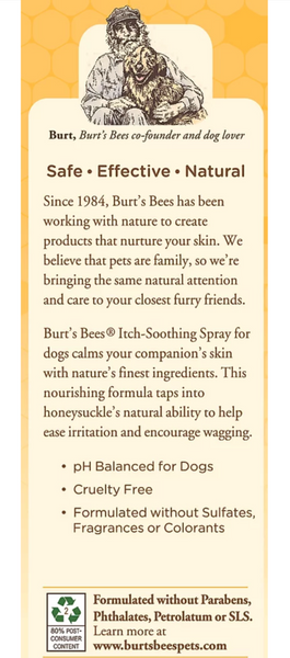 Burt's Bees Itch Soothing Spray
With Honeysuckle