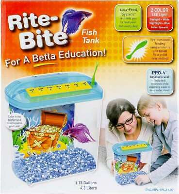 Rite-Bite Betta Education 1.13 Gallon Fish Tank